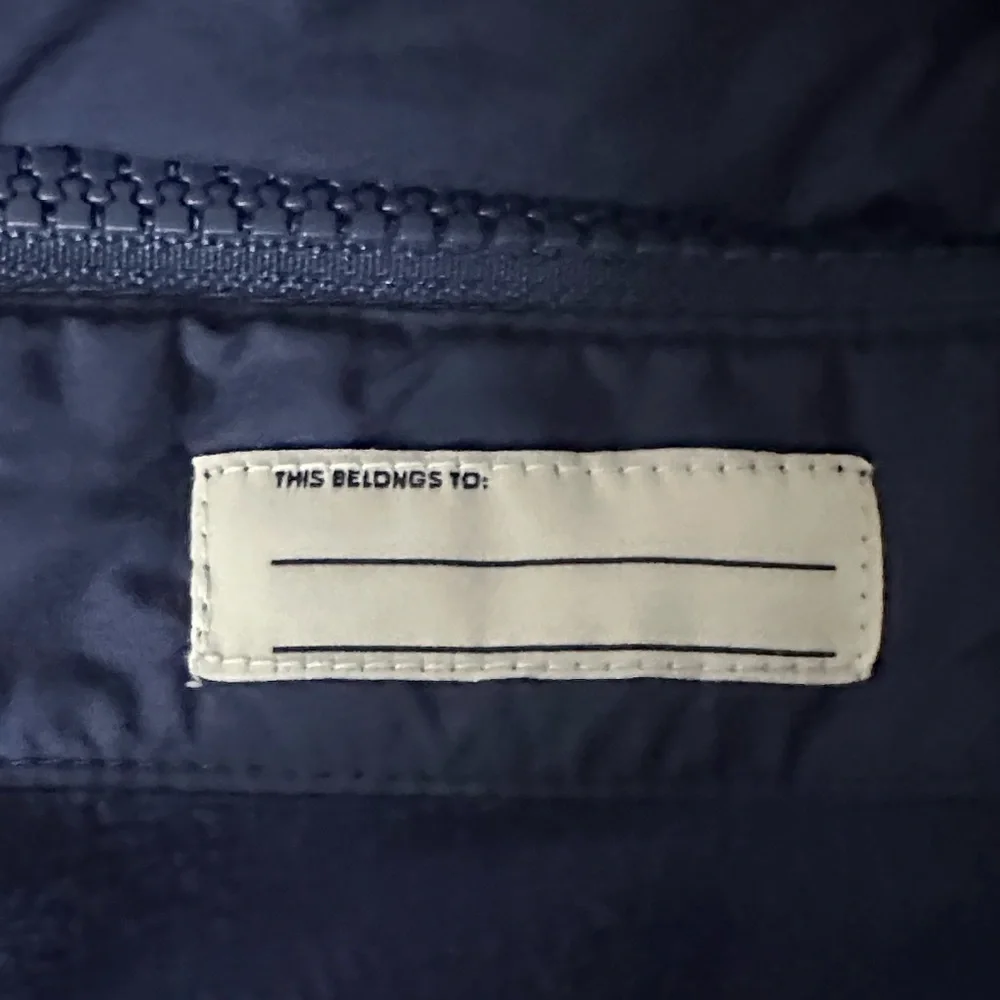NEW CREWCUTS J. Crew Girls' Heart quilted jacket with PrimaLoft Navy Size Large‎
